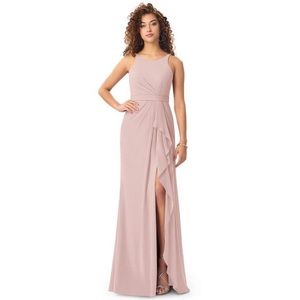 Azazie Cassandra Dress in Vintage Mauve BNWT